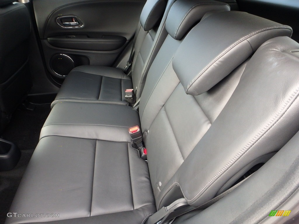 Black Interior 2017 Honda HR-V EX-L AWD Photo #118315661