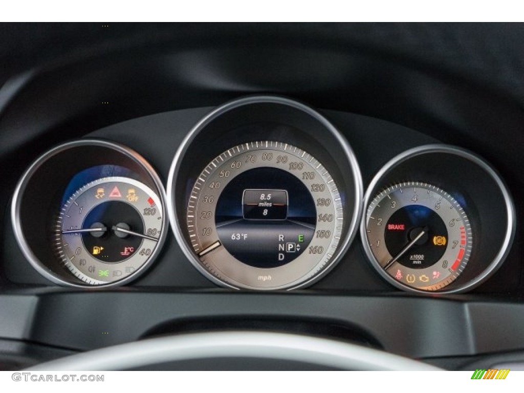 2017 Mercedes-Benz E 400 Cabriolet Gauges Photo #118315718