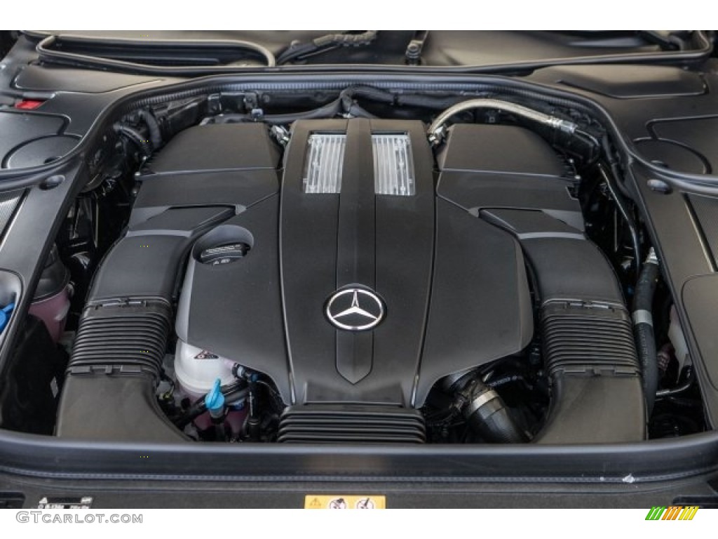 2017 Mercedes-Benz S 550 Sedan 4.7 Liter DI biturbo DOHC 32-Valve VVT V8 Engine Photo #118315841