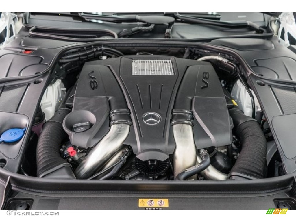 2017 Mercedes-Benz S 550 Sedan 4.7 Liter DI biturbo DOHC 32-Valve VVT V8 Engine Photo #118316063