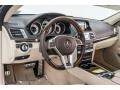 2017 Mercedes-Benz E Silk Beige/Espresso Brown Interior Dashboard Photo