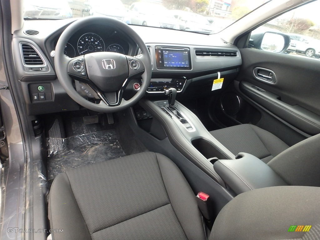 Black Interior 2017 Honda HR-V EX AWD Photo #118316232