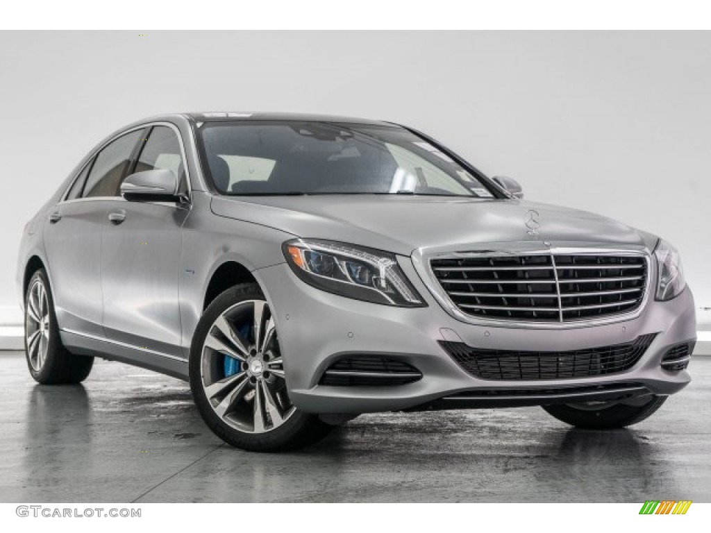 designo Alanite Grey Magno (Matte) 2017 Mercedes-Benz S 550e Plug-In Hybrid Exterior Photo #118316336