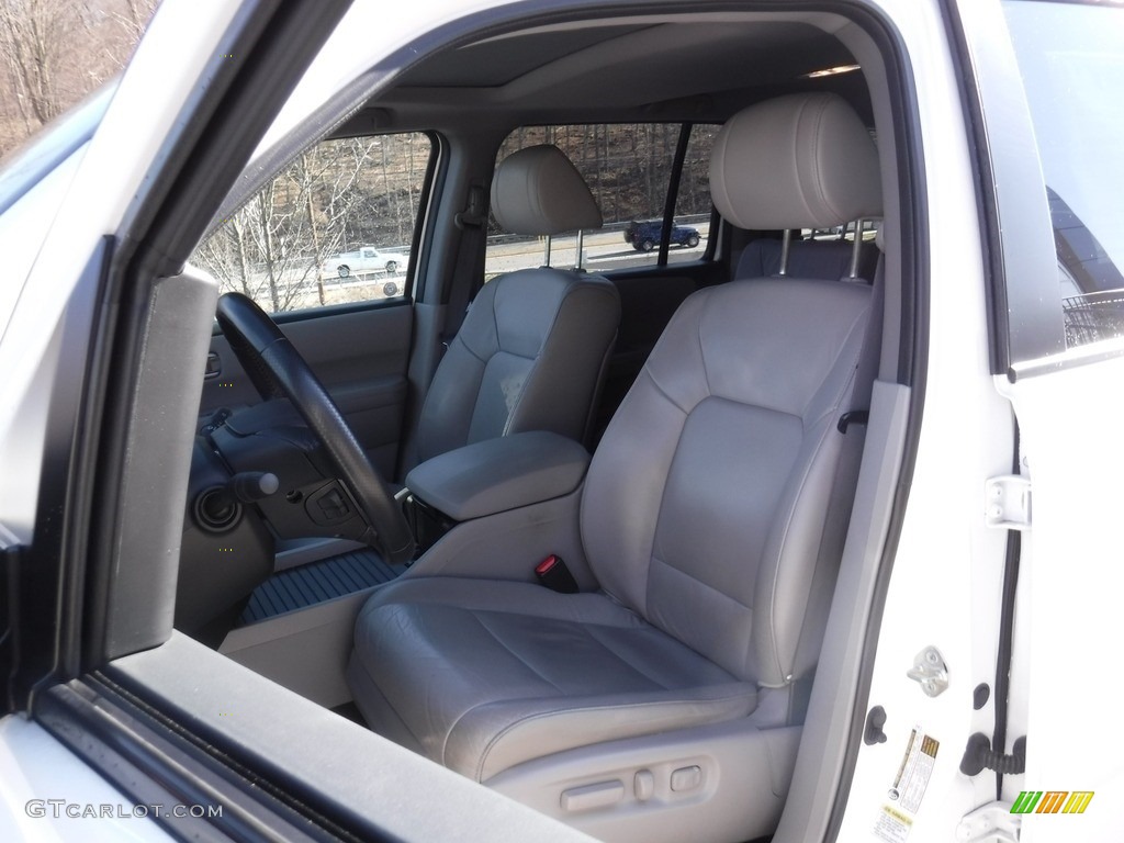 2015 Pilot EX-L 4WD - Taffeta White / Gray photo #14