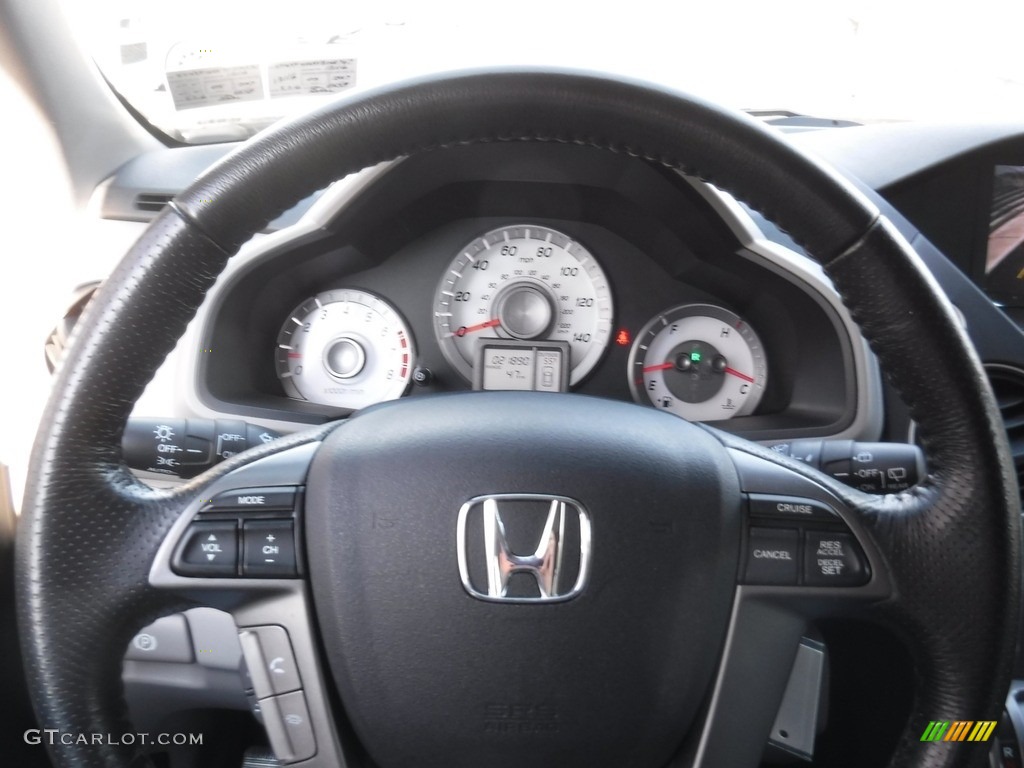 2015 Pilot EX-L 4WD - Taffeta White / Gray photo #20