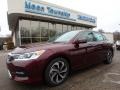 Basque Red Pearl II 2017 Honda Accord EX-L V6 Sedan