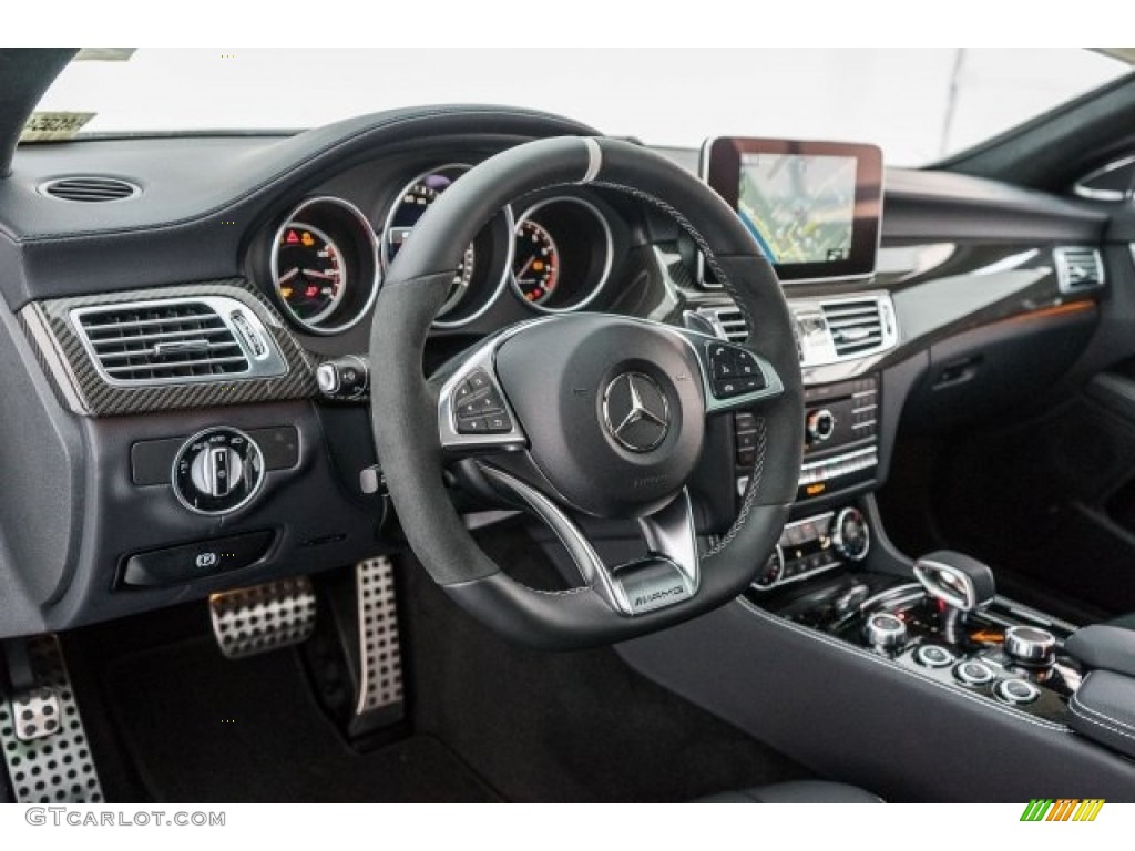 2017 Mercedes-Benz CLS AMG 63 S 4Matic Coupe Black Dashboard Photo #118317992