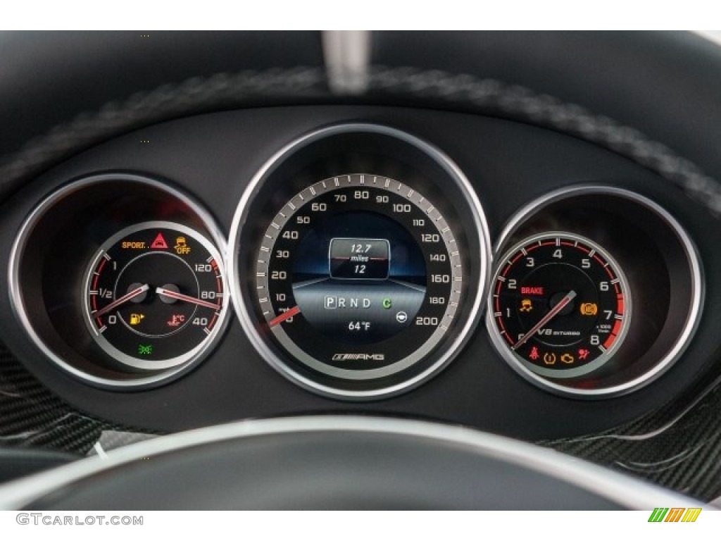 2017 Mercedes-Benz CLS AMG 63 S 4Matic Coupe Gauges Photo #118318028