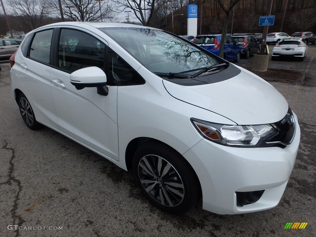 White Orchid Pearl 2017 Honda Fit EX-L Exterior Photo #118318298