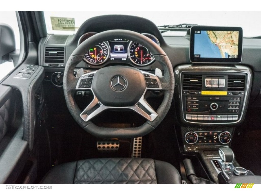 2017 Mercedes-Benz G 63 AMG designo Black Dashboard Photo #118318331