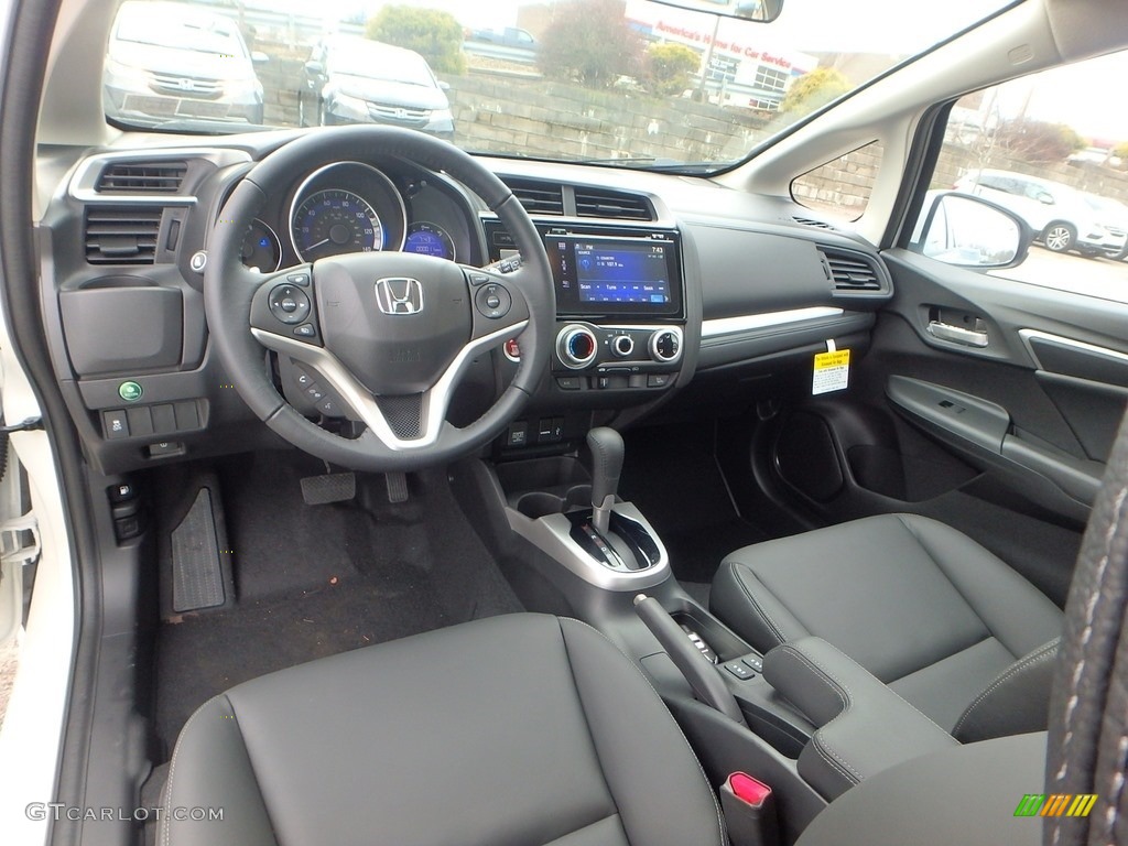 Black Interior 2017 Honda Fit EX-L Photo #118318369