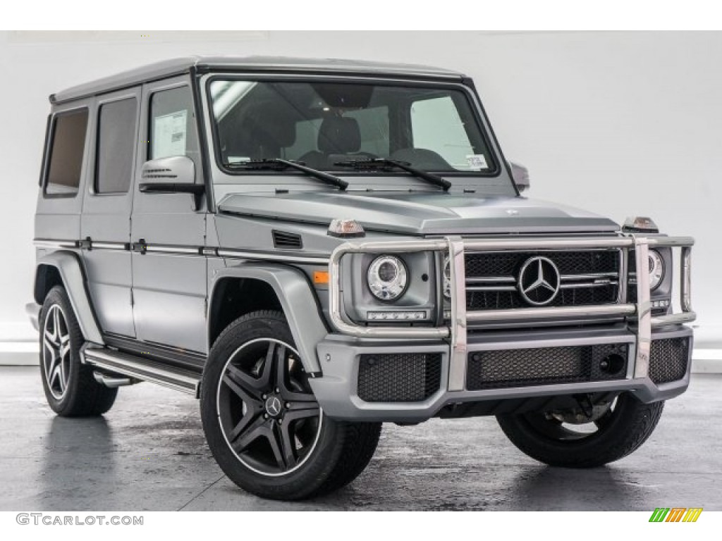 designo Platinum Magno (Matte) 2017 Mercedes-Benz G 63 AMG Exterior Photo #118318481