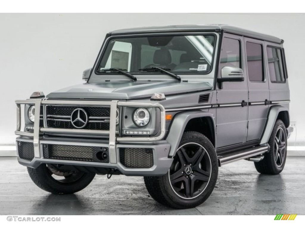 designo Platinum Magno (Matte) 2017 Mercedes-Benz G 63 AMG Exterior Photo #118318532