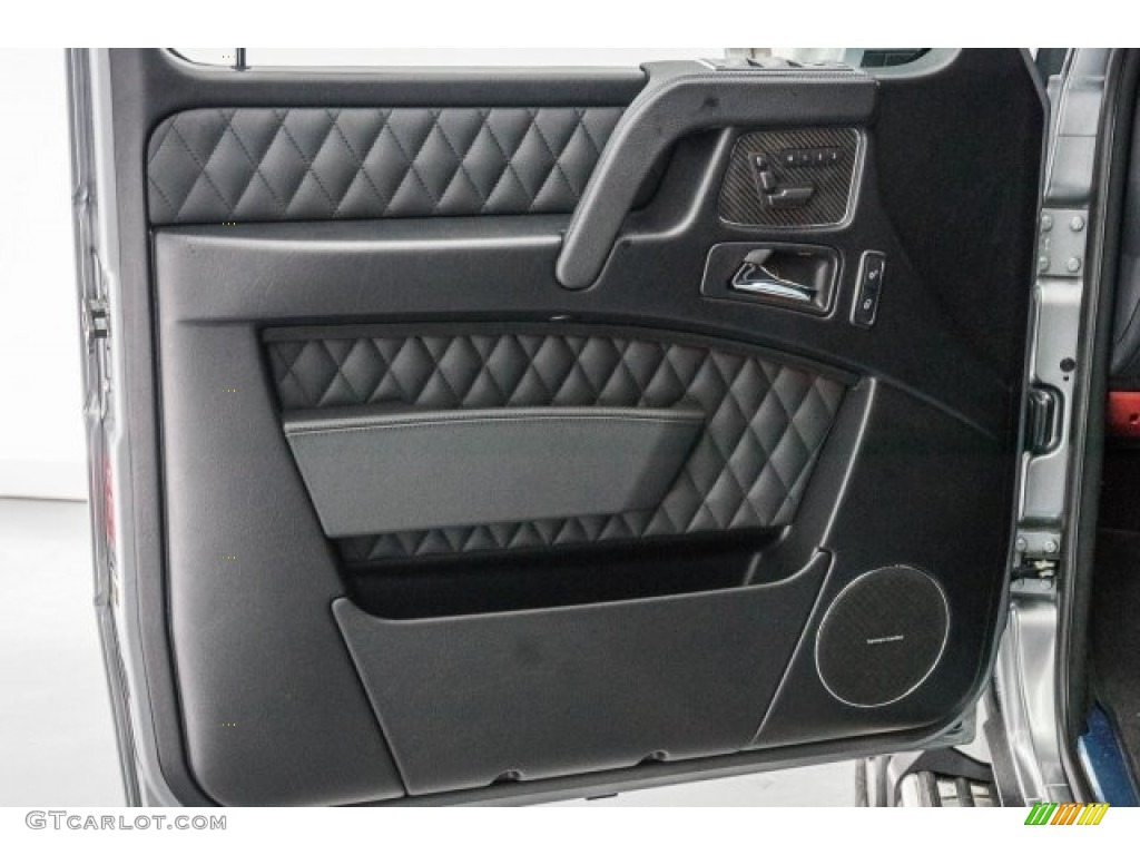 2017 Mercedes-Benz G 63 AMG designo Black Door Panel Photo #118318670