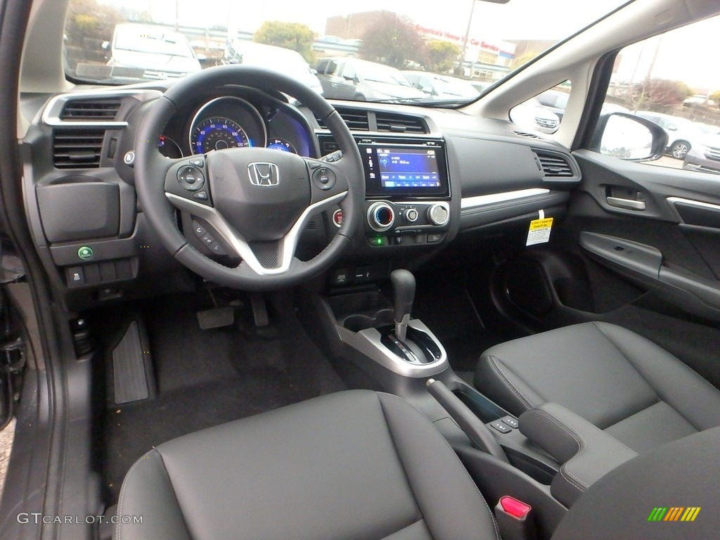 Black Interior 2017 Honda Fit EX-L Photo #118318910