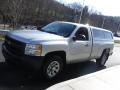 2011 Sheer Silver Metallic Chevrolet Silverado 1500 Regular Cab 4x4  photo #5