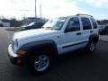 Stone White 2007 Jeep Liberty Sport 4x4