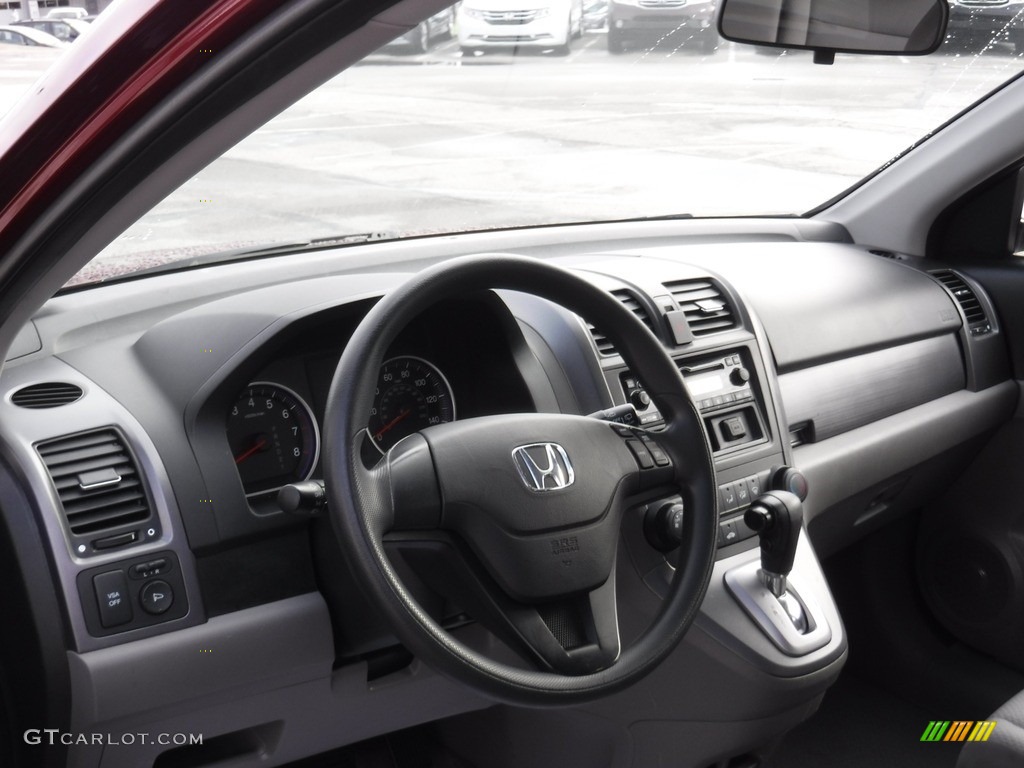 2009 CR-V LX 4WD - Tango Red Pearl / Gray photo #12