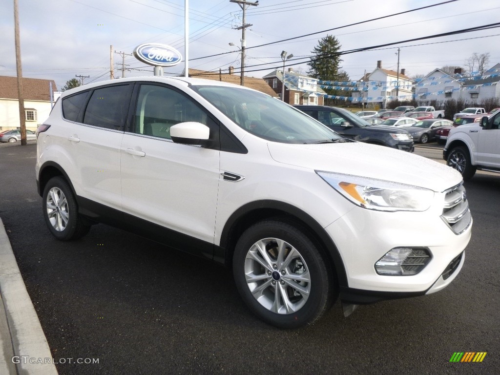 2017 Escape SE 4WD - White Platinum / Charcoal Black photo #3