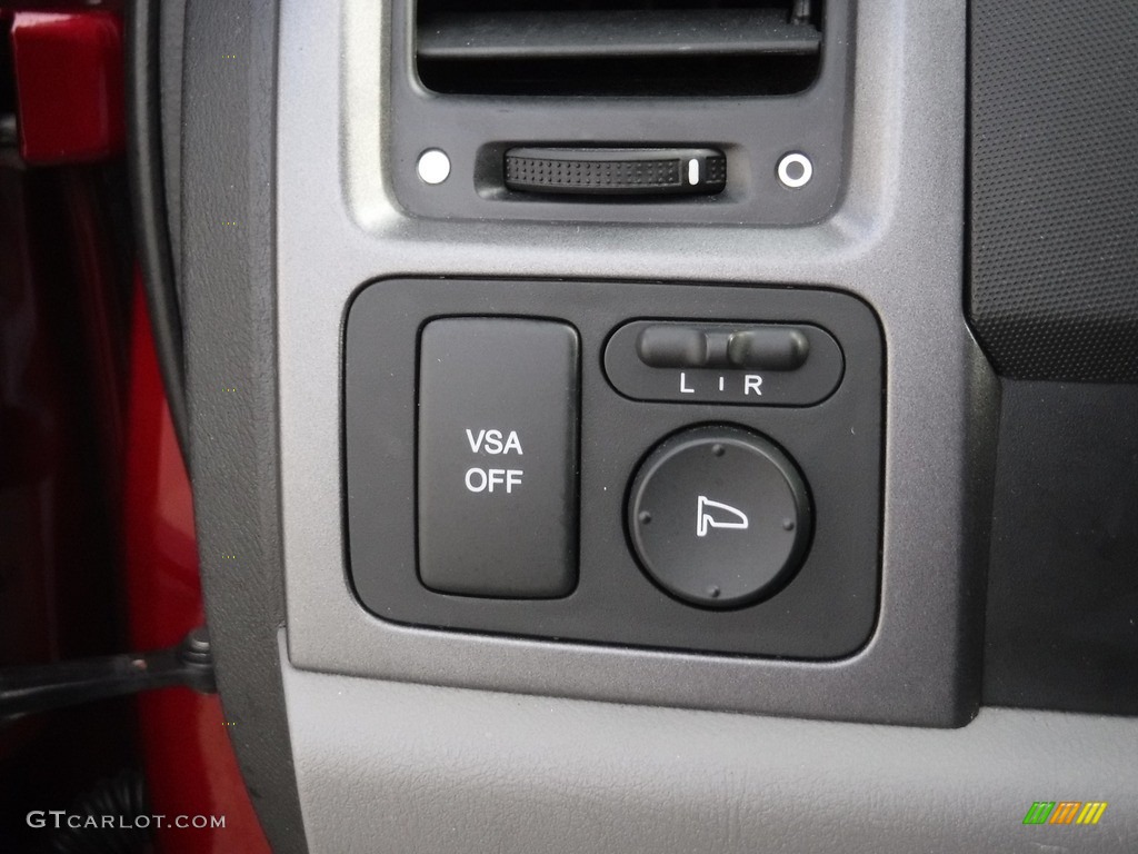2009 CR-V LX 4WD - Tango Red Pearl / Gray photo #16