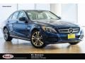 2017 Brilliant Blue Metallic Mercedes-Benz C 300 Sedan  photo #1