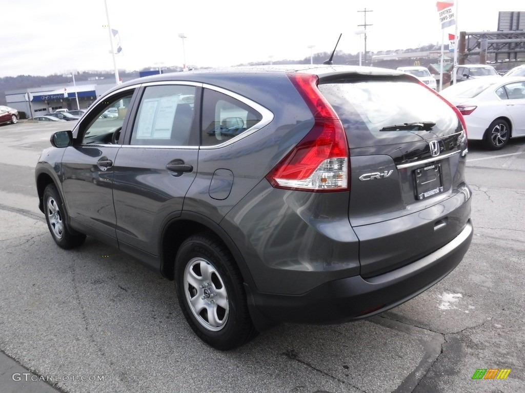 2014 CR-V LX AWD - Polished Metal Metallic / Gray photo #7