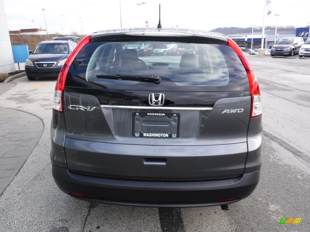 2014 CR-V LX AWD - Polished Metal Metallic / Gray photo #8