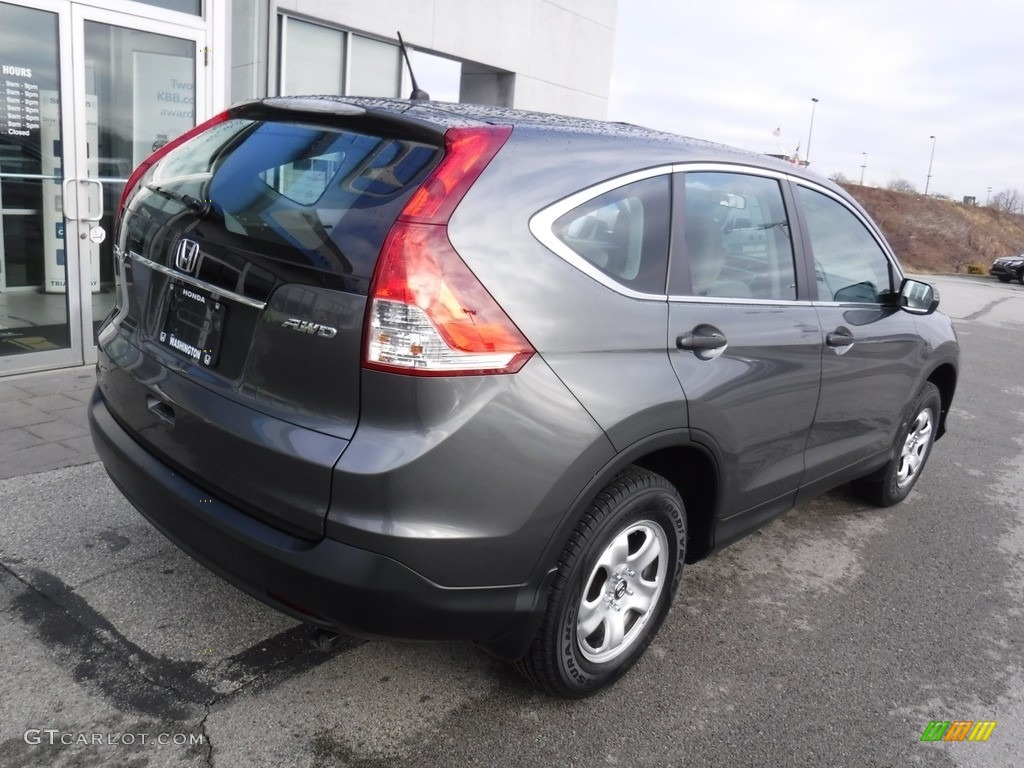 2014 CR-V LX AWD - Polished Metal Metallic / Gray photo #9