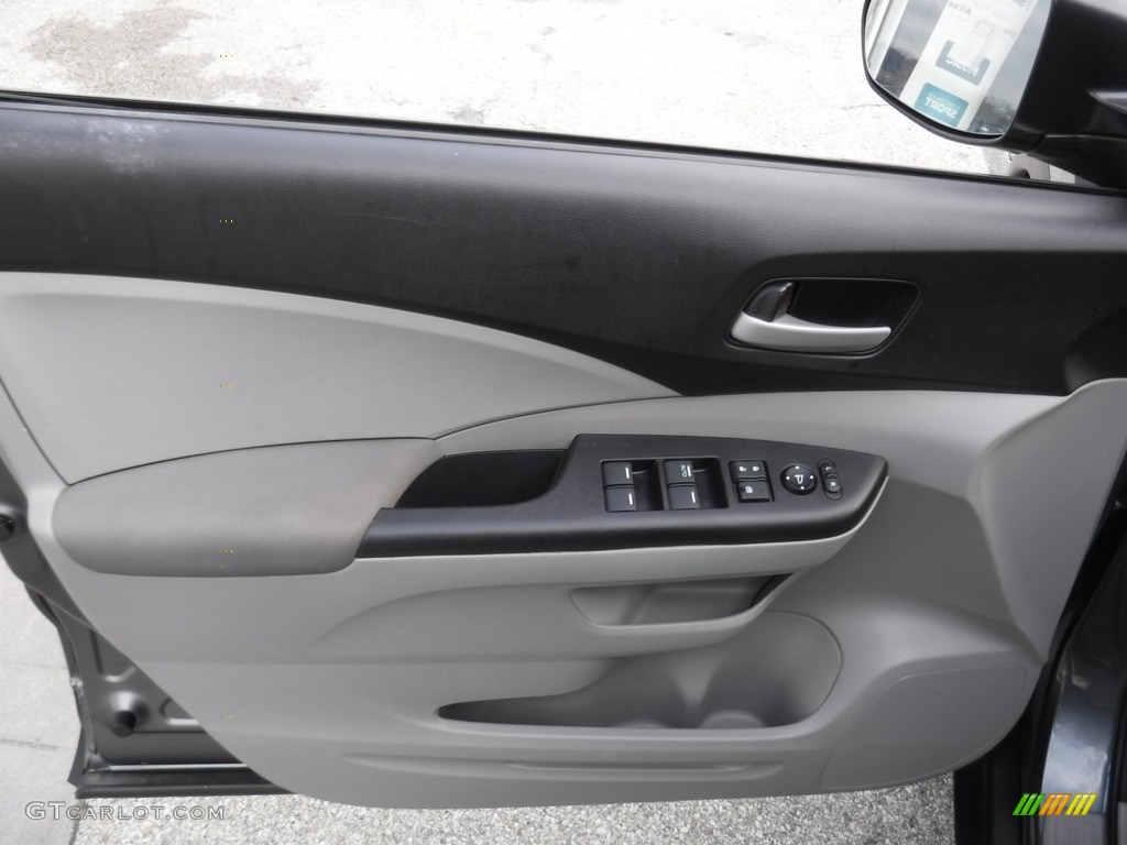 2014 CR-V LX AWD - Polished Metal Metallic / Gray photo #15