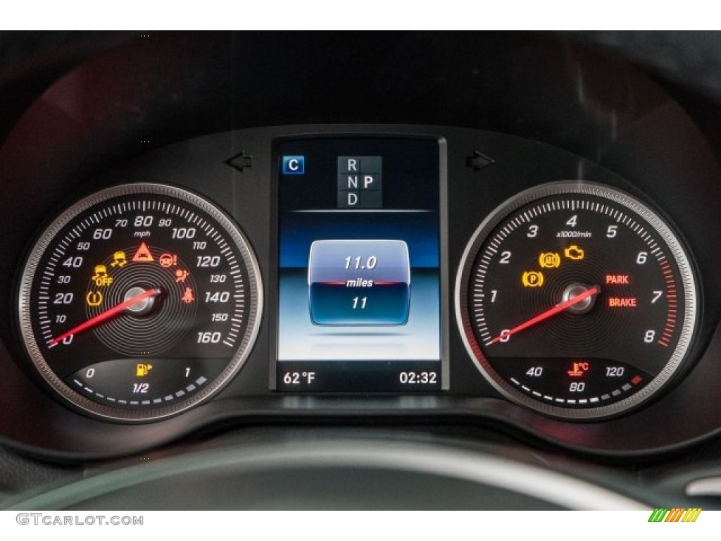 2017 Mercedes-Benz GLC 300 4Matic Gauges Photo #118321549