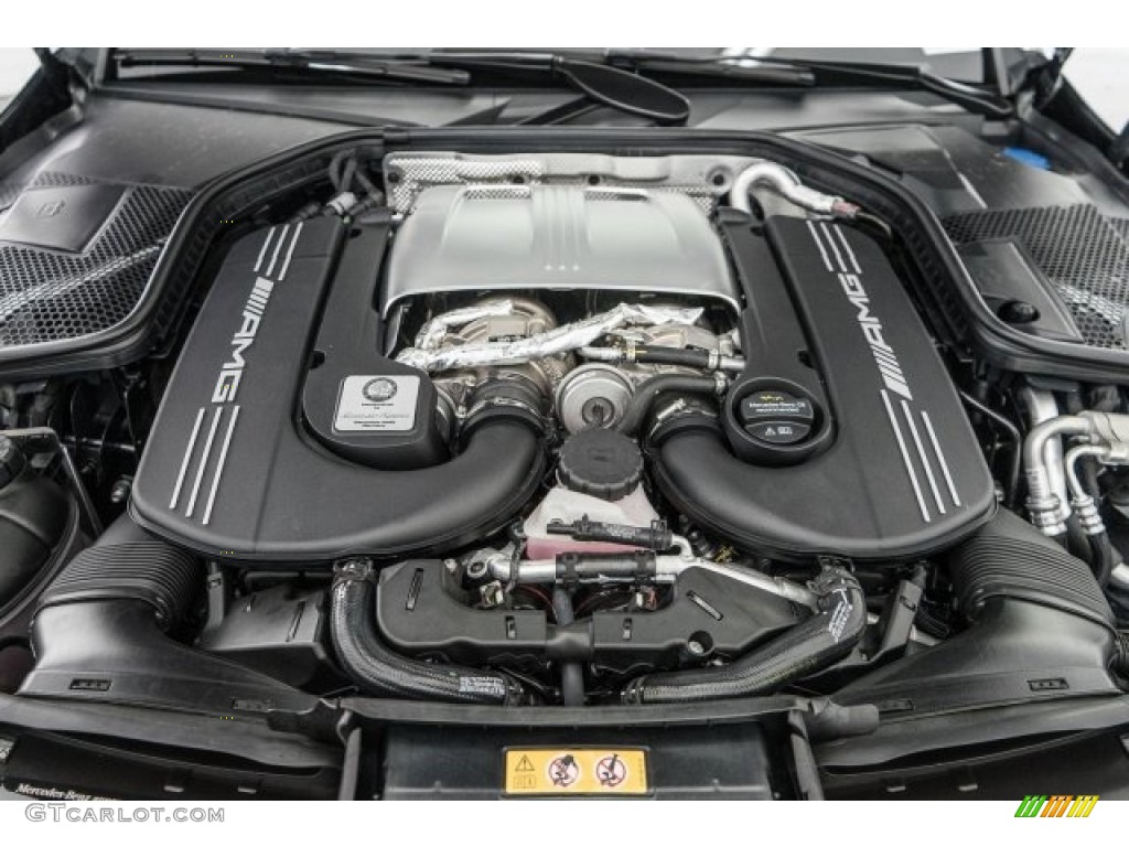 2017 Mercedes-Benz C 63 S AMG Sedan 4.0 Liter AMG DI biturbo DOHC 32-Valve VVT V8 Engine Photo #118322024