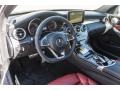 Cranberry Red/Black Dashboard Photo for 2017 Mercedes-Benz C #118322480
