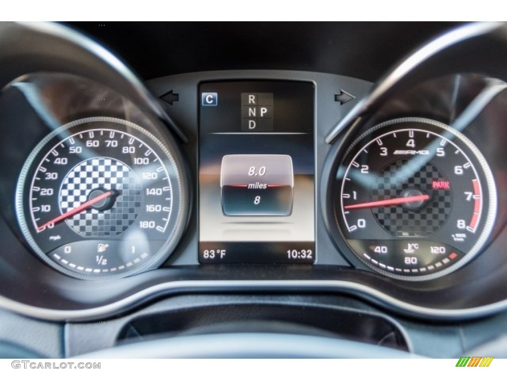 2017 Mercedes-Benz C 43 AMG 4Matic Sedan Gauges Photo #118322501