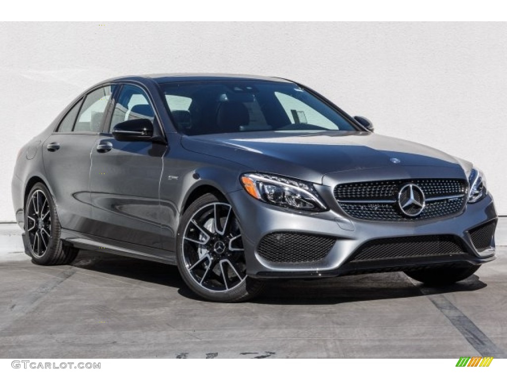 Selenite Grey Metallic 2017 Mercedes-Benz C 43 AMG 4Matic Sedan Exterior Photo #118322594