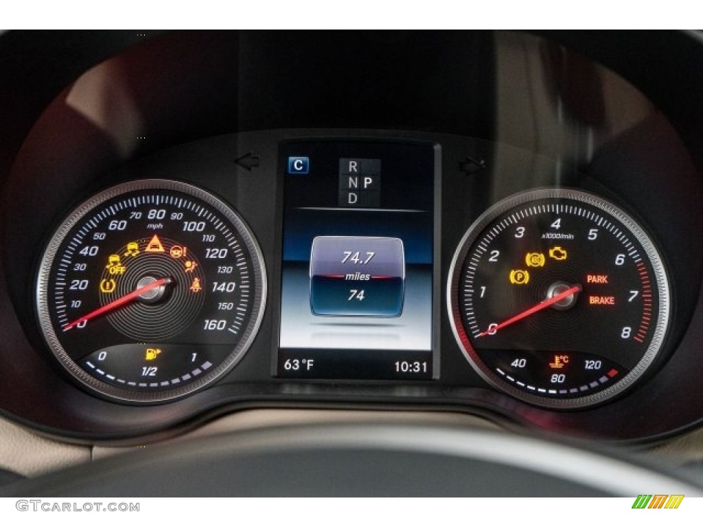 2017 Mercedes-Benz GLC 300 4Matic Gauges Photo #118322624