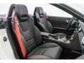 Black/DINAMICA w/Red Stitching Interior Photo for 2017 Mercedes-Benz SLC #118323211