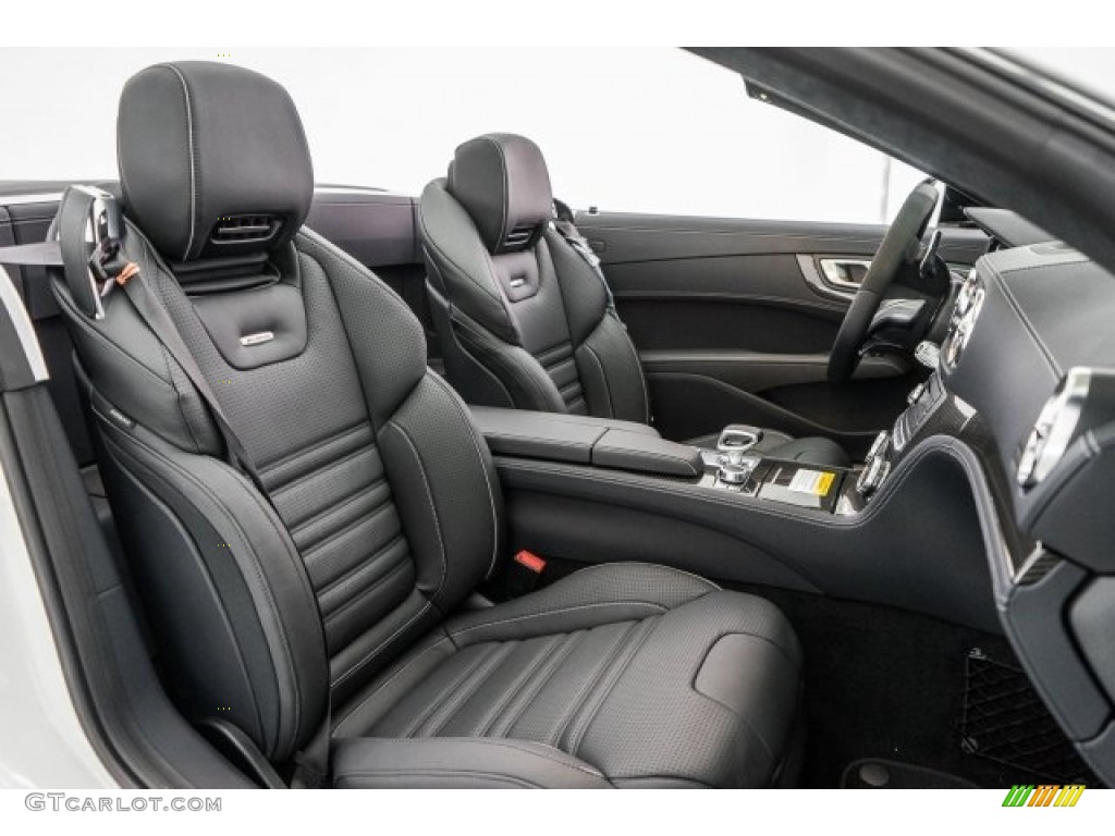 Black Interior 2017 Mercedes-Benz SL 63 AMG Roadster Photo #118324139