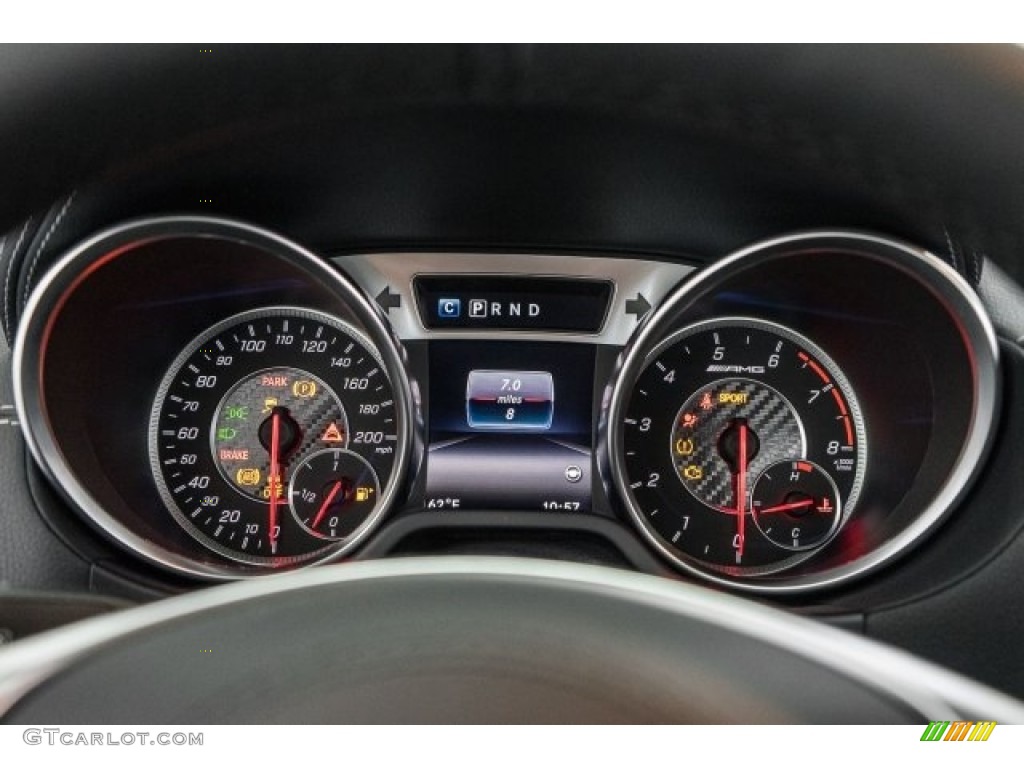 2017 Mercedes-Benz SL 63 AMG Roadster Gauges Photo #118324214