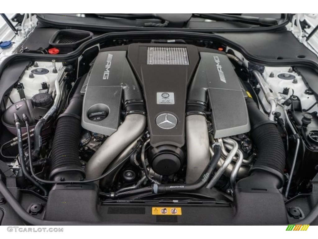 2017 Mercedes-Benz SL 63 AMG Roadster 5.5 Liter AMG biturbo DOHC 32-Valve VVT V8 Engine Photo #118324268