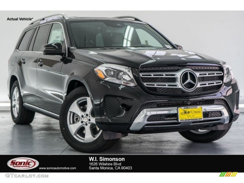 2017 GLS 450 4Matic - Black / Espresso Brown photo #1