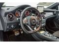 2017 Mercedes-Benz CLA Black/Red Cut Interior Dashboard Photo