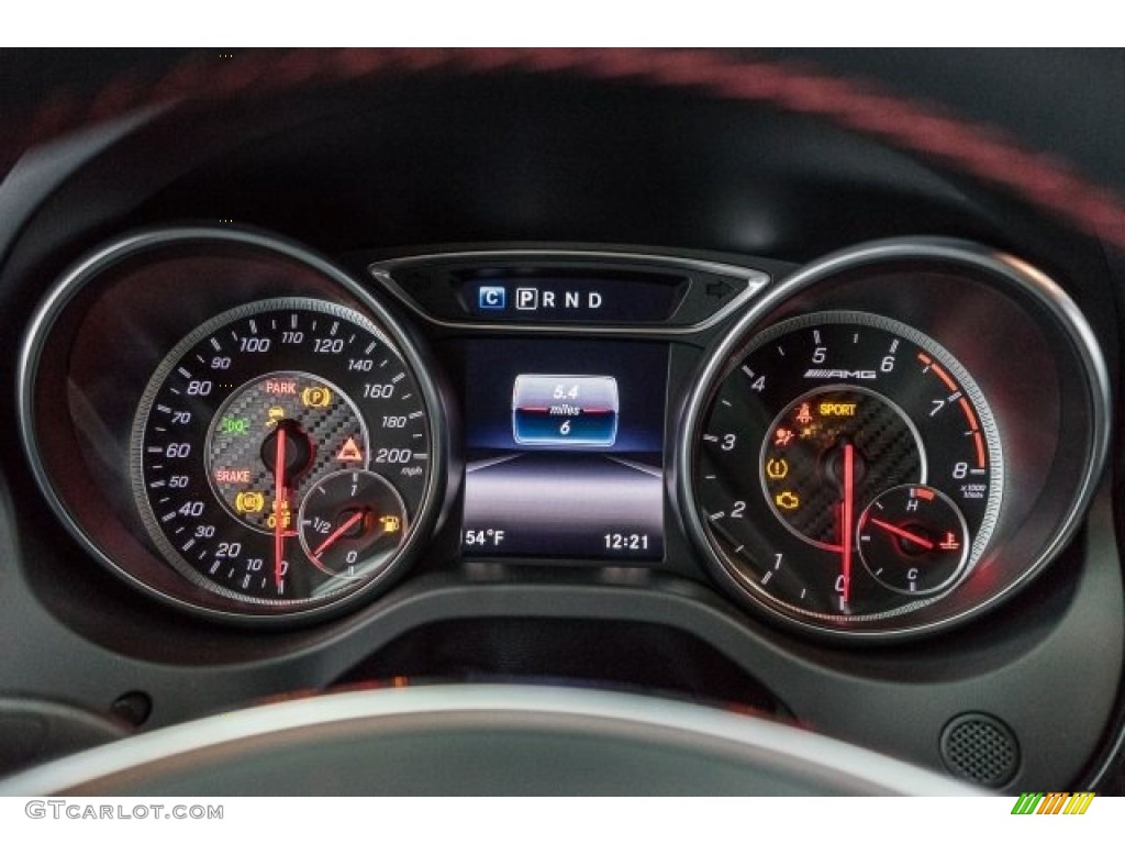 2017 Mercedes-Benz CLA 45 AMG 4Matic Coupe Gauges Photo #118325051