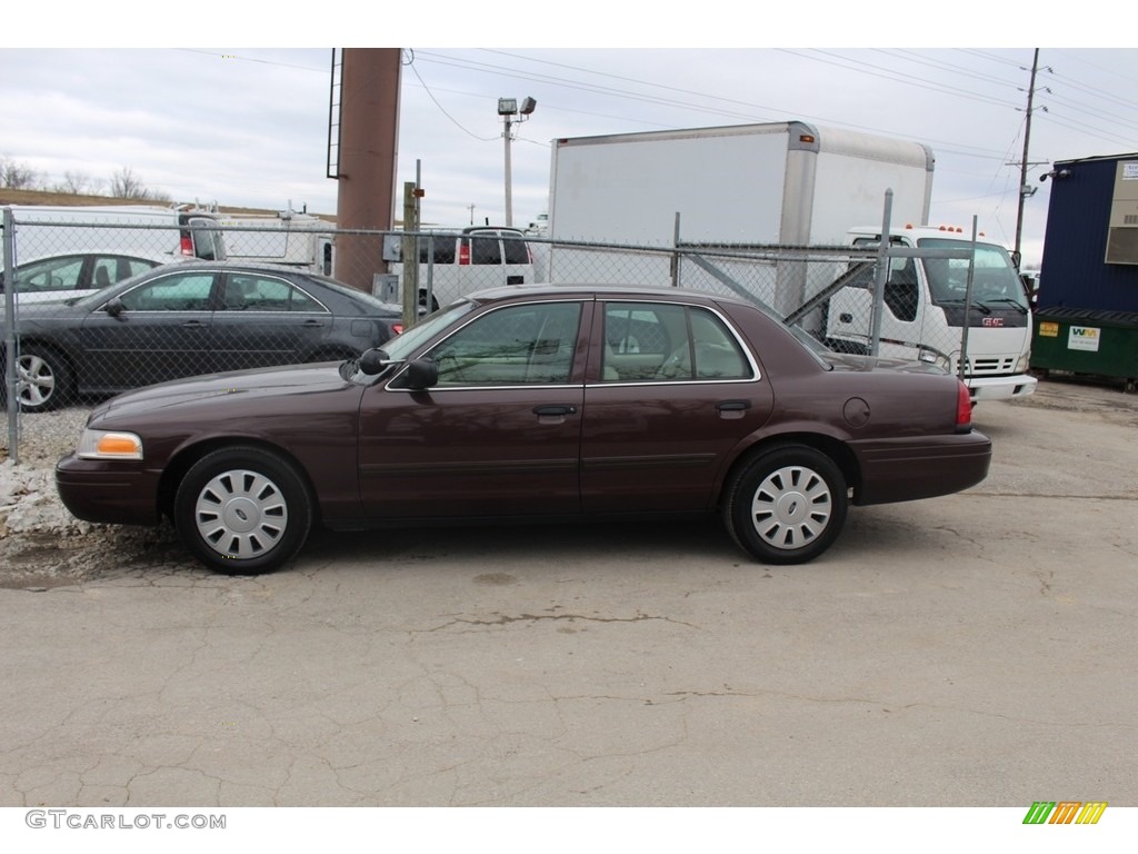 2010 Crown Victoria Police Interceptor - Medium Brown Metallic / Light Camel photo #12