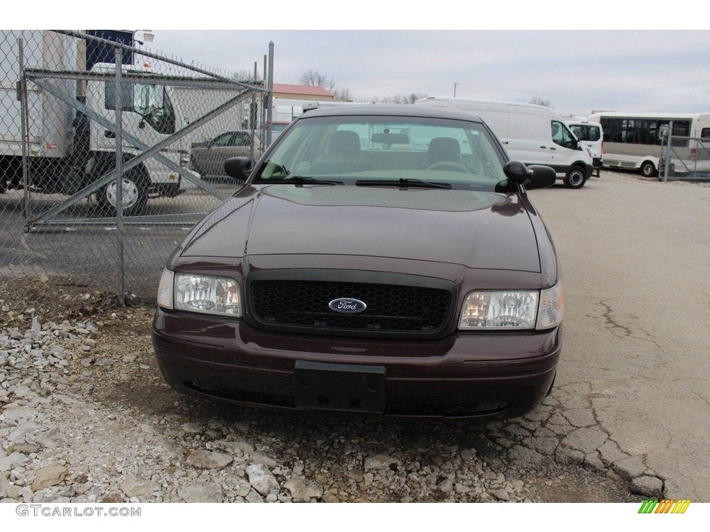 2010 Crown Victoria Police Interceptor - Medium Brown Metallic / Light Camel photo #13