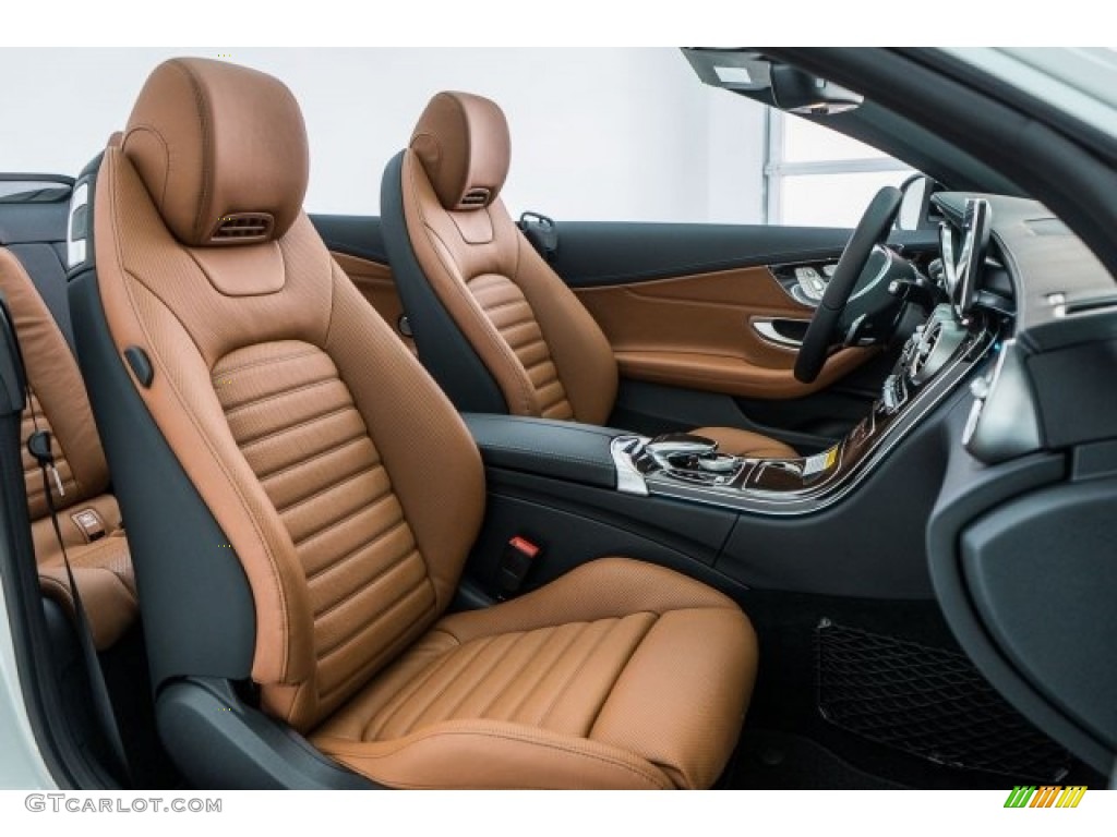 Saddle Brown/Black Interior 2017 Mercedes-Benz C 43 AMG 4Matic Cabriolet Photo #118326869
