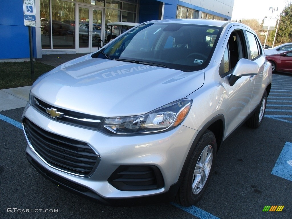 Silver Ice Metallic 2017 Chevrolet Trax LS AWD Exterior Photo #118327856