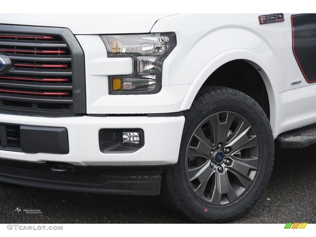 2017 F150 Lariat SuperCrew 4X4 - Oxford White / Black Special Edition Package photo #2