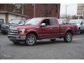 2017 Ruby Red Ford F150 Lariat SuperCab 4x4  photo #1