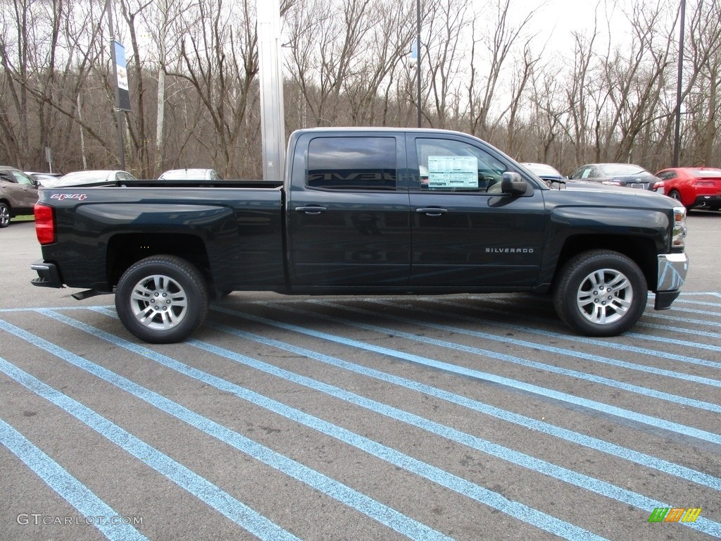 2017 Silverado 1500 LT Crew Cab 4x4 - Graphite Metallic / Jet Black photo #8