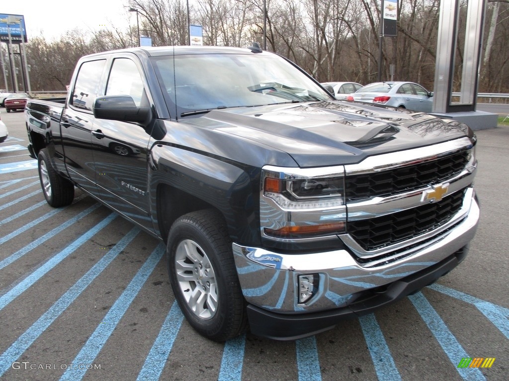 2017 Silverado 1500 LT Crew Cab 4x4 - Graphite Metallic / Jet Black photo #9